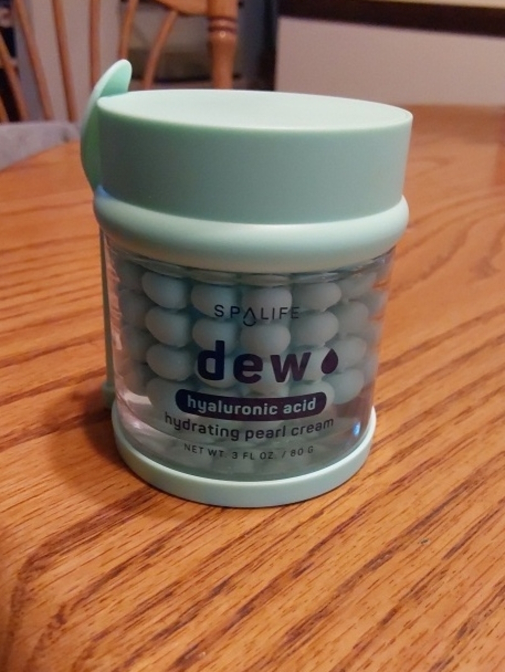 Alife Dew Hyaluronic Acid Hydrating Pearl Cream - Mint Green